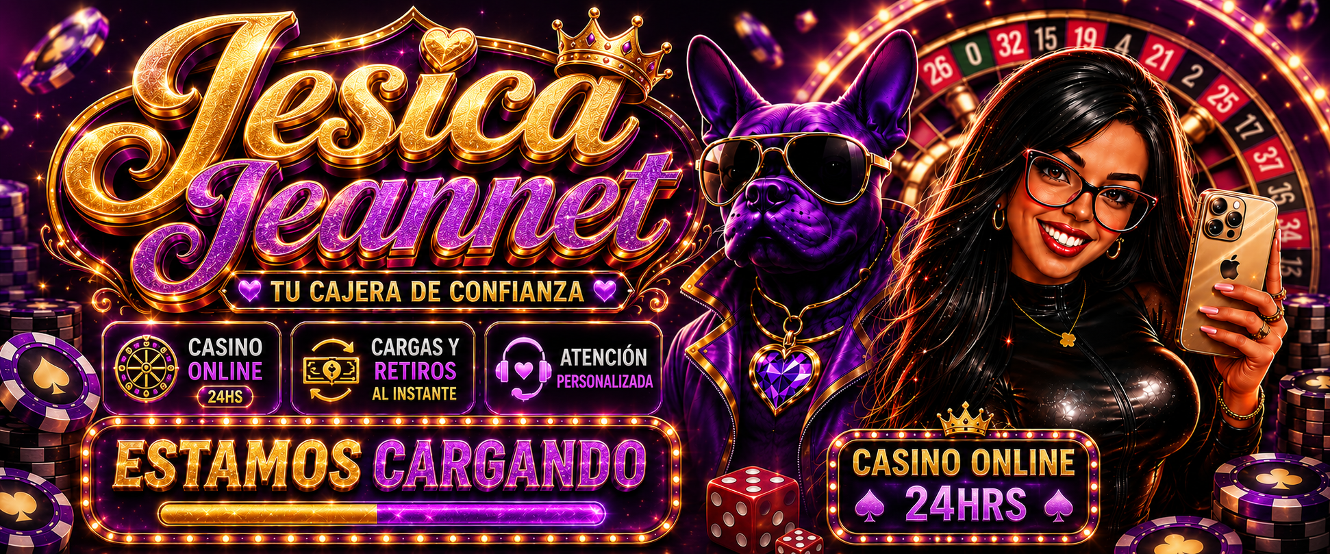 Banner Jesica Jeannet · Tu cajera de confianza